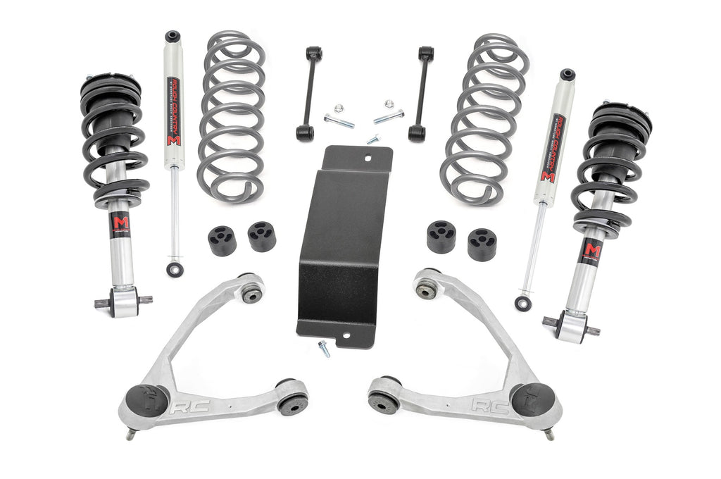 3.5 Inch Lift Kit | M1 Struts | Forged UCAs | Chevy/GMC SUV 1500 2WD/4WD (2007-2020)