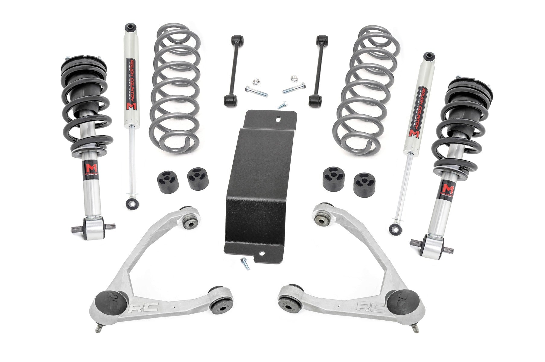 3.5 Inch Lift Kit | M1 Struts | Forged UCAs | Chevy/GMC SUV 1500 2WD/4WD (2007-2020)