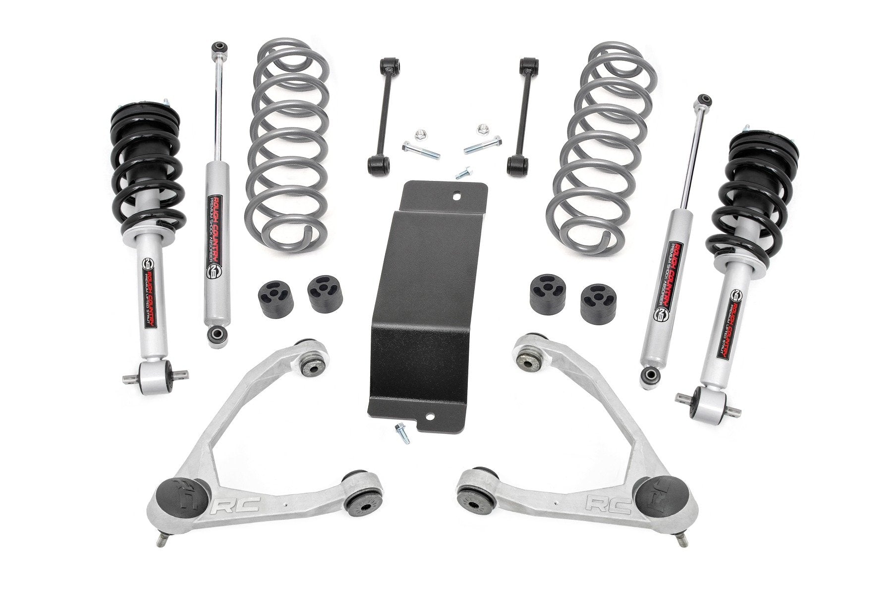 3.5 Inch Lift Kit | N3 Struts | Forged UCAs | Chevy/GMC SUV 1500 (07-20)