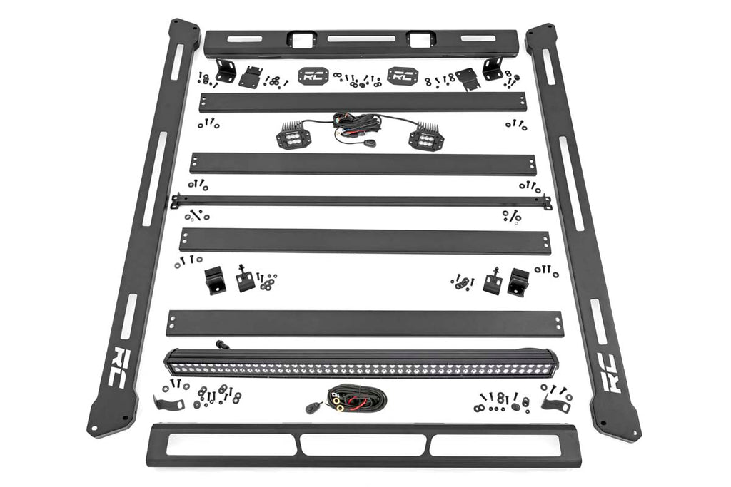 Roof Rack | Black Series Lights | Jeep Wrangler JL (21-24)/Wrangler Unlimited (18-25) 