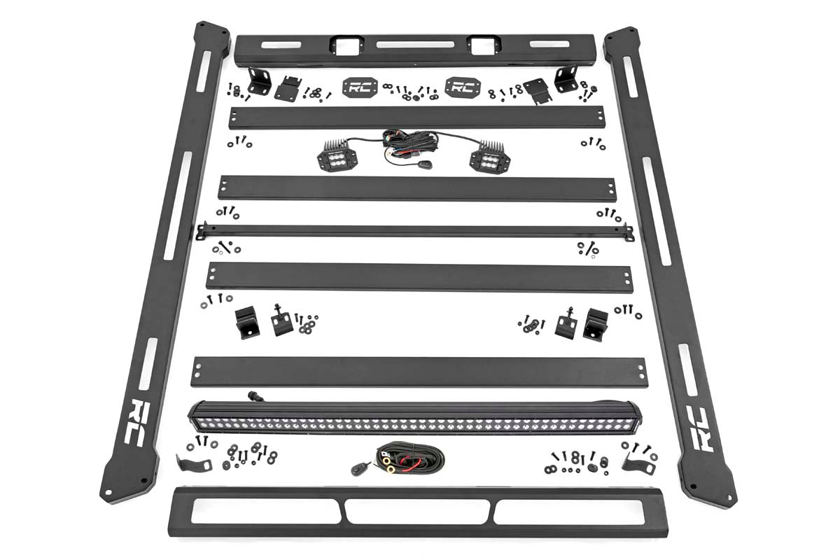 Roof Rack | Black Series Lights | Jeep Wrangler JL (21-24)/Wrangler Unlimited (18-25) 