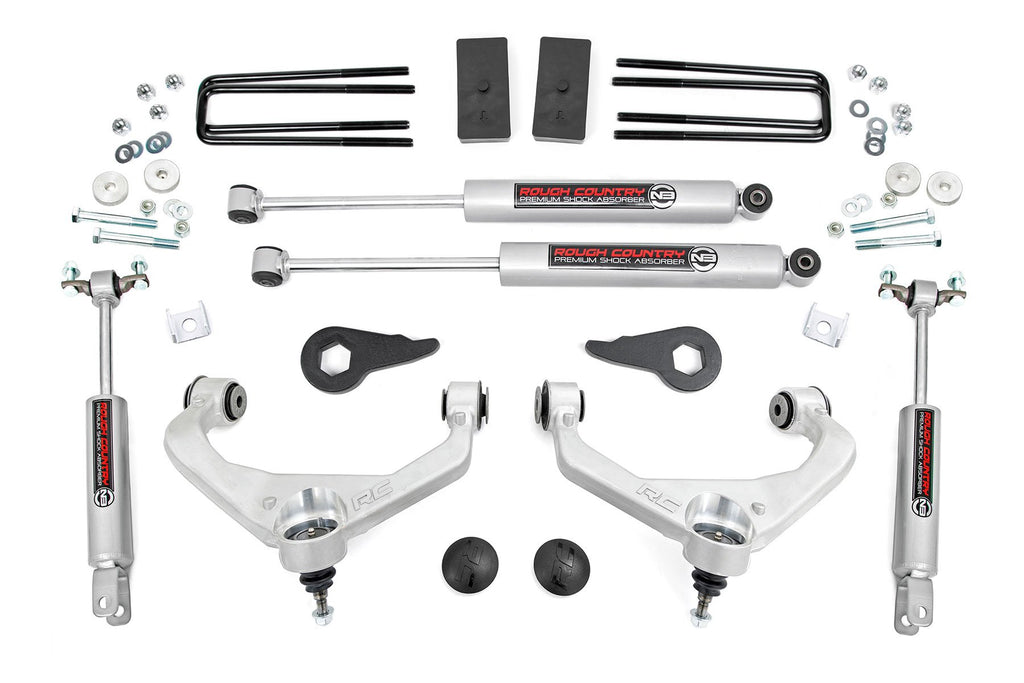 3.5 Inch Lift Kit | w/ Overloads | Chevy/GMC 2500HD/3500HD (11-19)