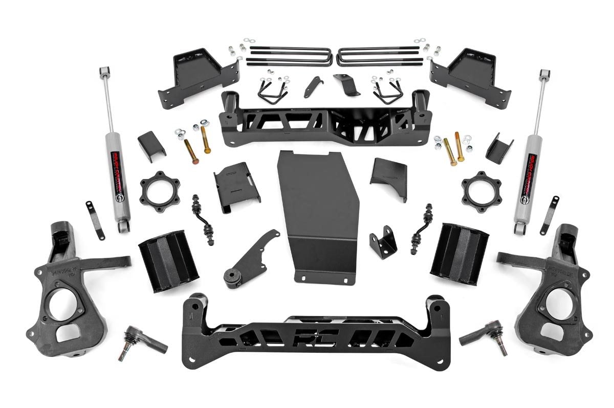 7 Inch Lift Kit | Alum/Stamp Steel | Chevy/GMC 1500 (14-18 & Classic)