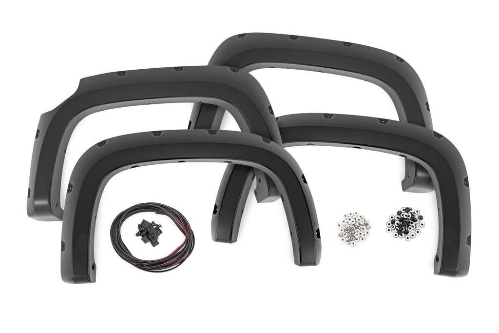 Pocket Fender Flares | GBA Gloss Black | Chevy Colorado 2WD/4WD (2015-2022)