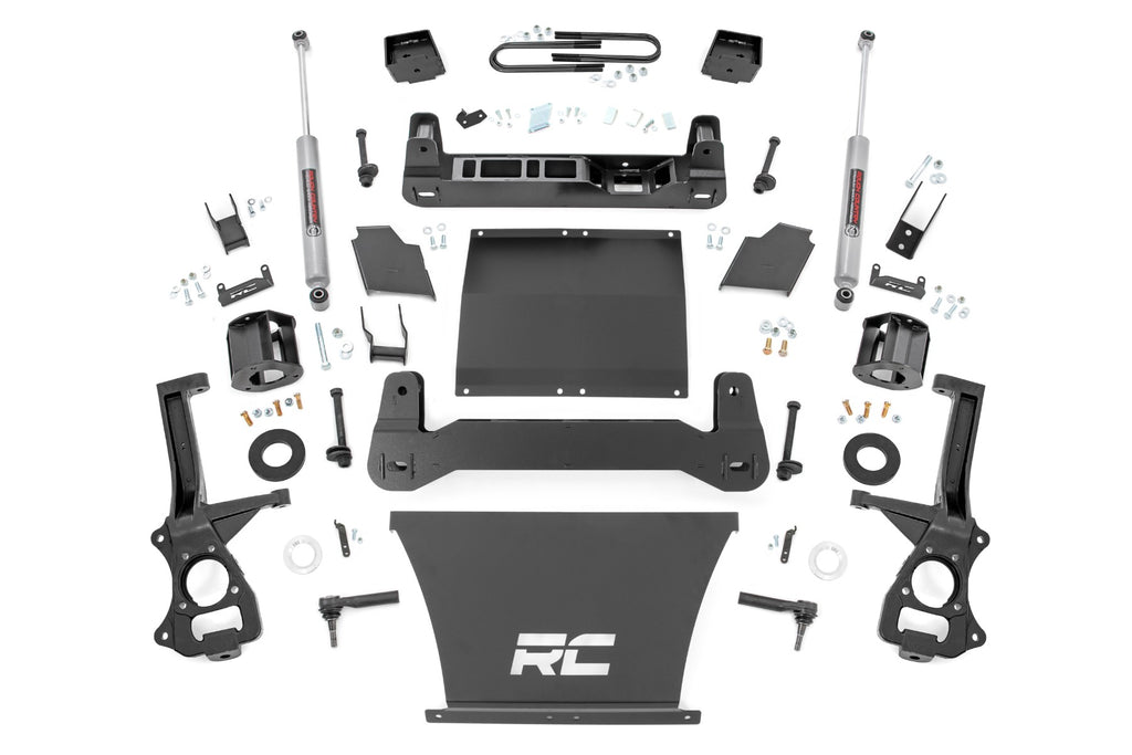 6 Inch Lift Kit | Mono Leaf Rear | N3 | GMC Sierra 1500 2WD/4WD (2025)