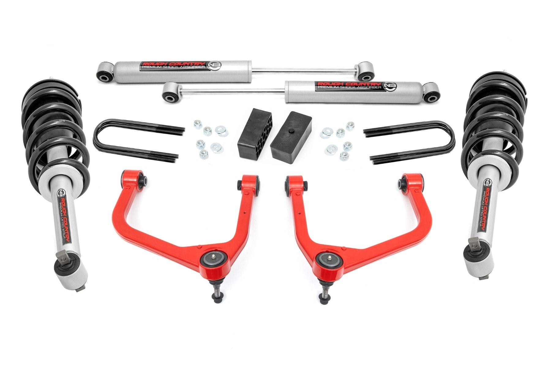 3.5 Inch Lift Kit | N3 Struts | GMC Sierra 1500 2WD/4WD (2025)