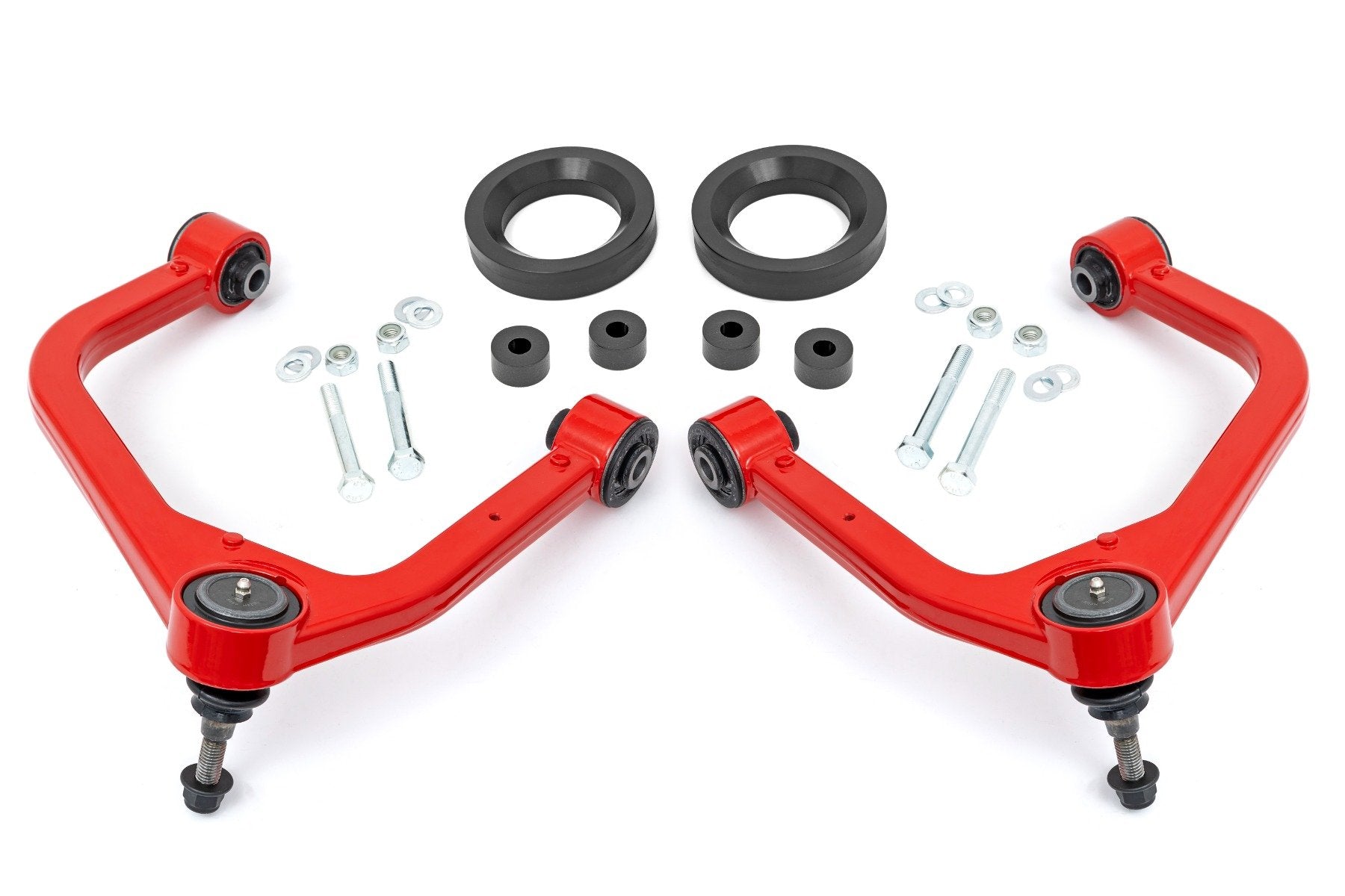 1.75 Inch Leveling Kit | Forged Red UCA | AT4 | GMC Sierra 1500  (2019-2025 & Classic)