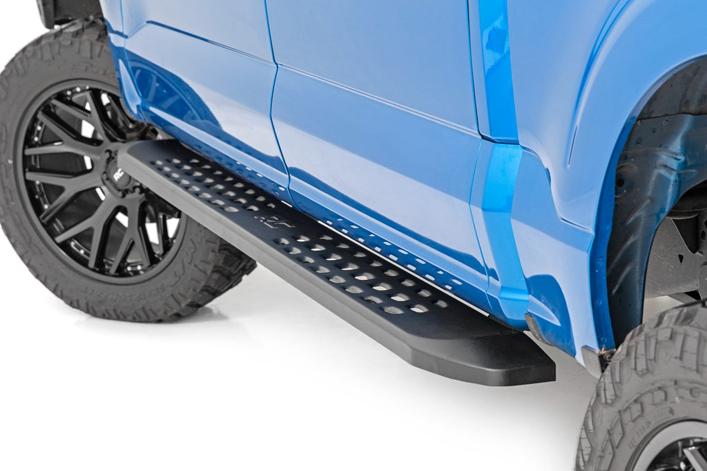 RPT2 Running Board | Crew Cab | Black | Ford F-150/Lightning/F-250/F-350/Raptor (15-25)