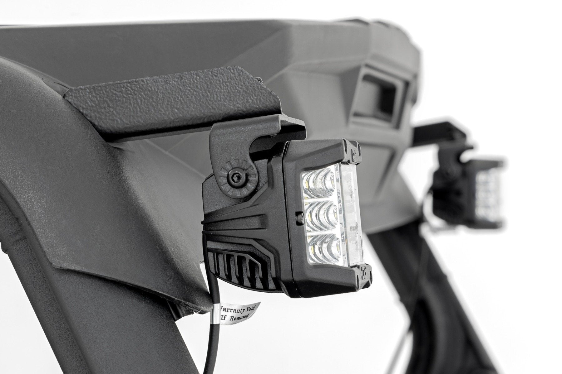 LED Light Kit | Rear Mount | 2" Black Pair | Flood | Can-Am Maverick Sport 1000R 