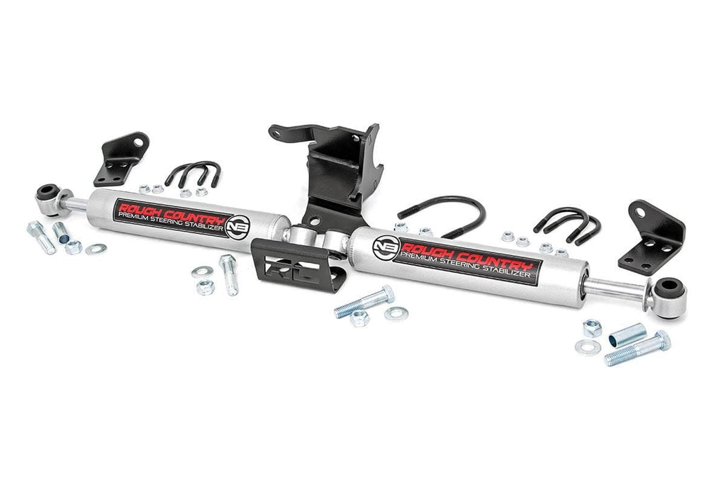 N3 Steering Stabilizer | Dual | 2.5-8 Inch Lift | Jeep Gladiator JT/Wrangler JL (18-25)