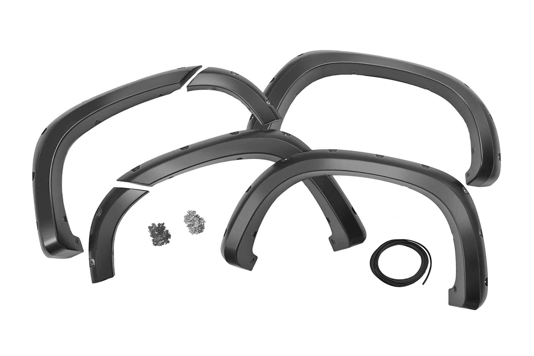 Pocket Fender Flares | GJI Shadow Gray | Chevy Silverado 1500 2WD/4WD (19-21)