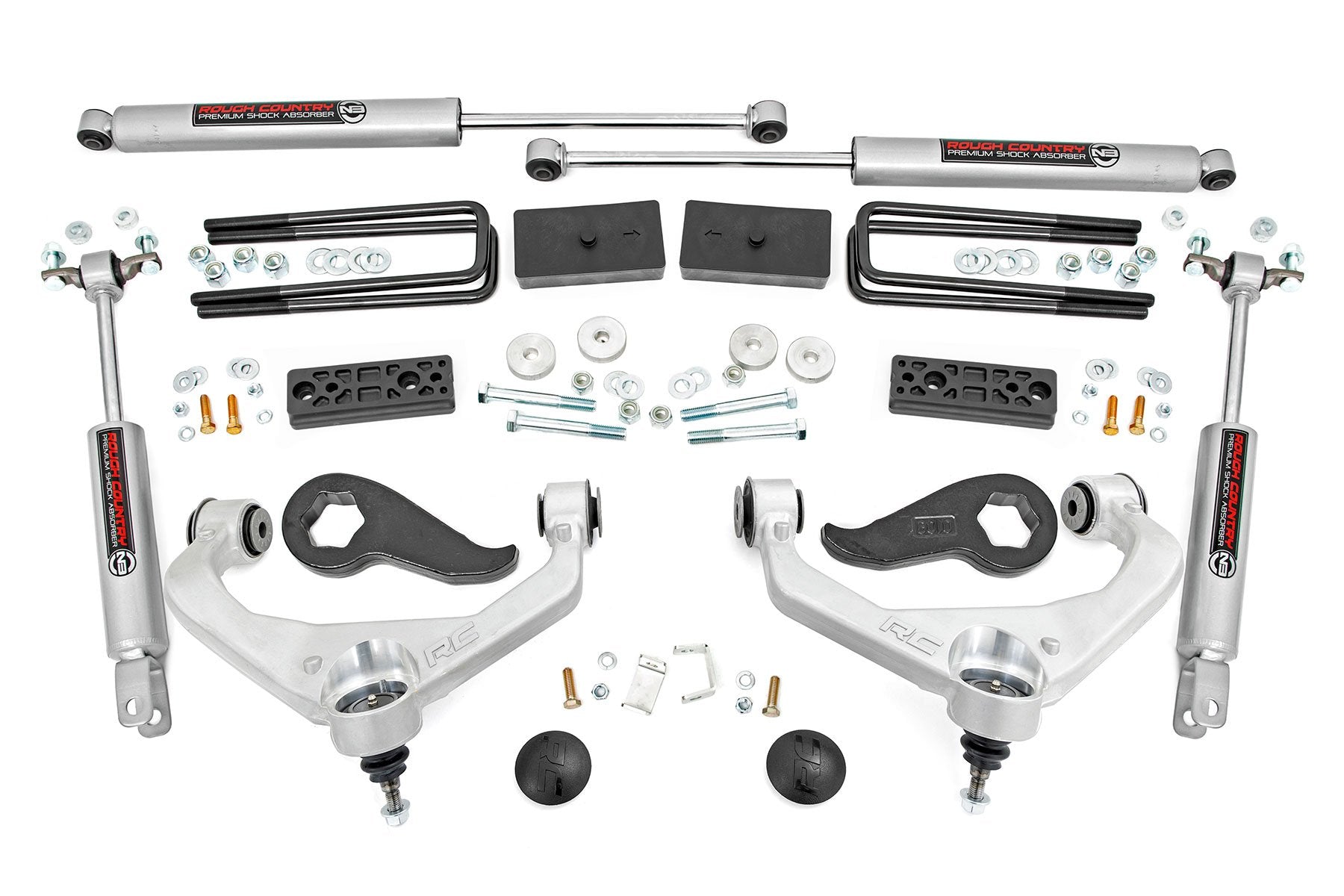 3 Inch Lift Kit | w/ Overloads | Chevy/GMC 2500HD/3500HD (20-25)
