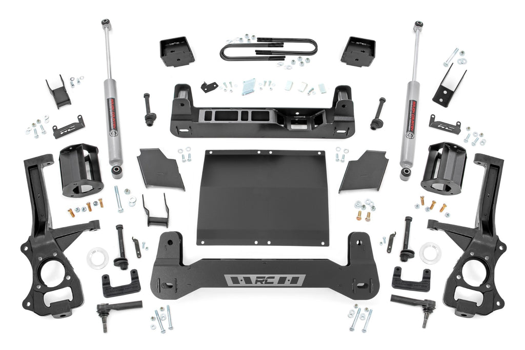 6 Inch Lift Kit | Mono Leaf Rear | Diesel | Chevy Silverado 1500 4WD (2025)