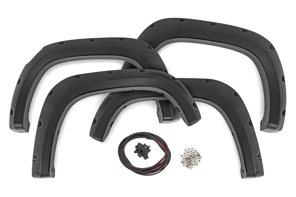 Pocket Fender Flares | GAZ Summit White | Chevy Colorado 2WD/4WD (2023-2025)