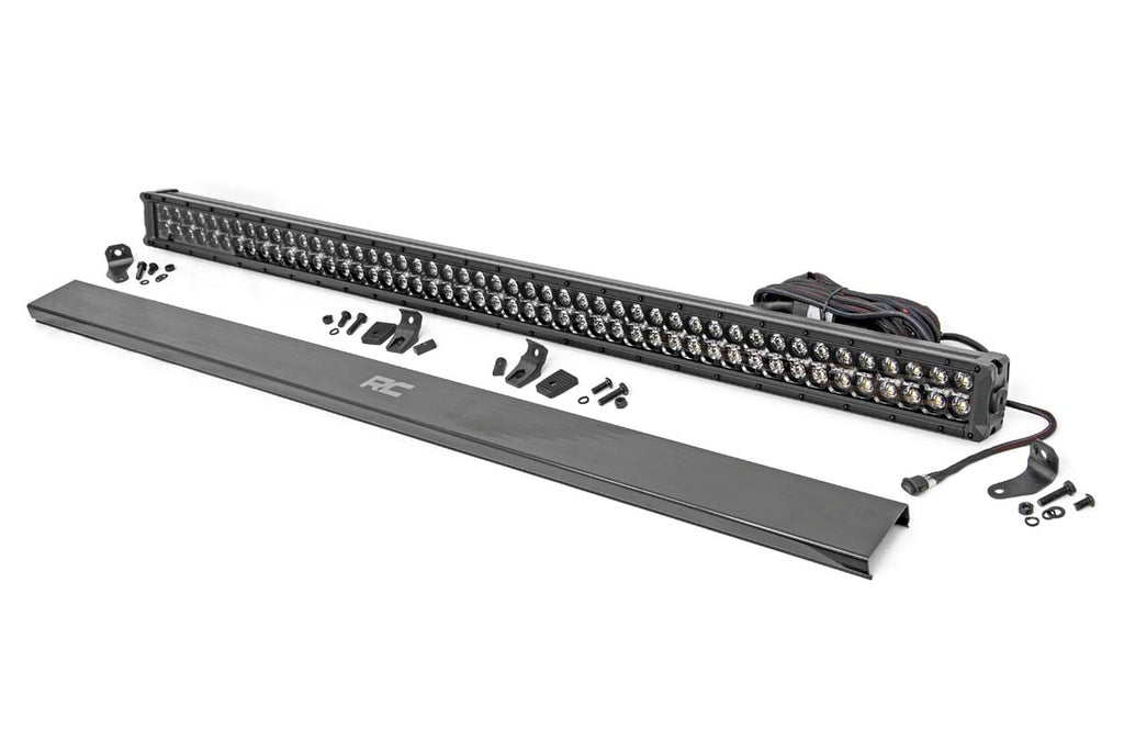 50 Inch Black Series LED Light Bar | Dual Row | Cool White DRL