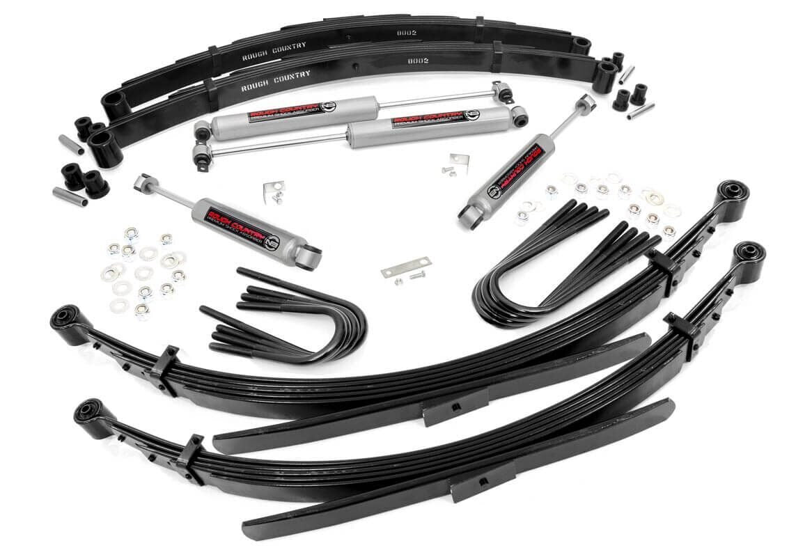 4 Inch Lift Kit | RR Spring | Chevy/GMC C10/K10 C15/K15 Truck/Half-Ton Suburban (69-72)