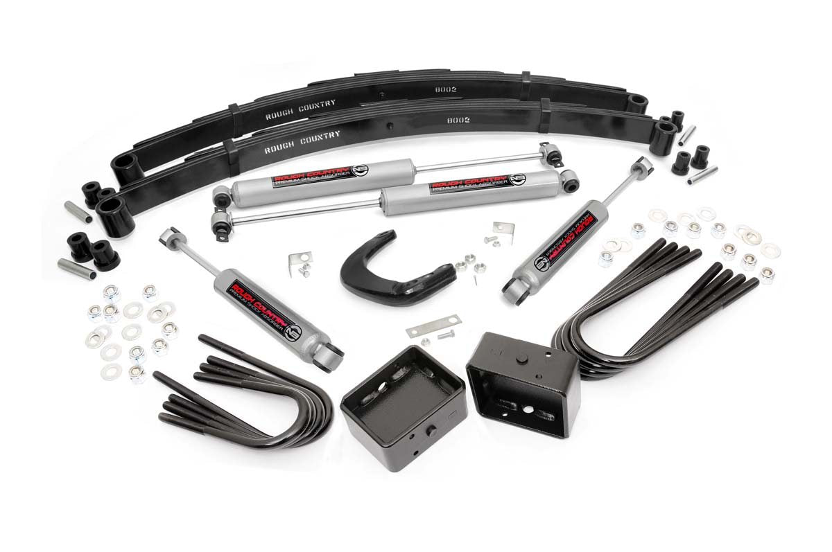 4 Inch Lift Kit | Rear Blocks | Chevy/GMC 3/4-Ton Suburban/C20/K20 Truck/C25/K25 Truck (73-76)