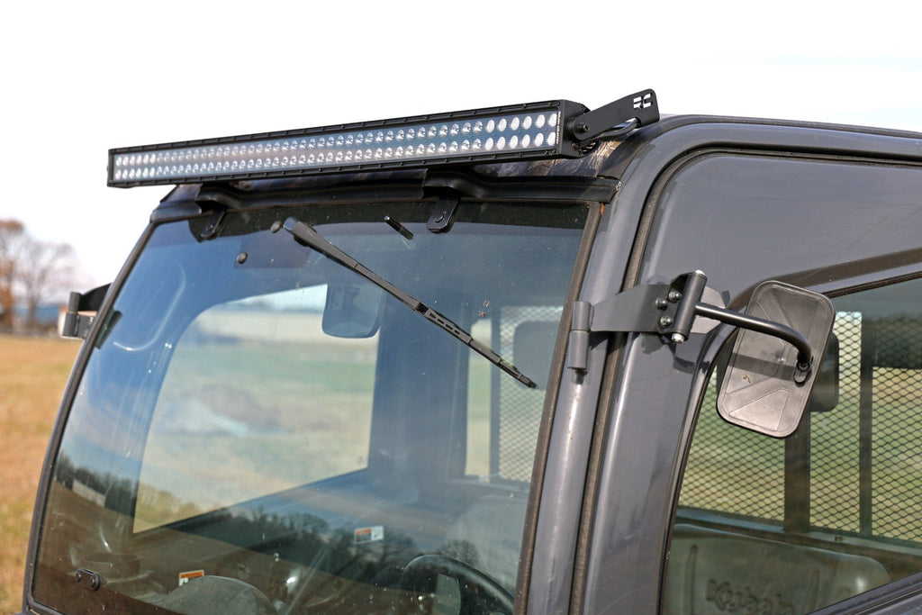 LED BlackSingle Row DRL Light Bar Kit | 50 Inch | Kubota RTV-X1120 