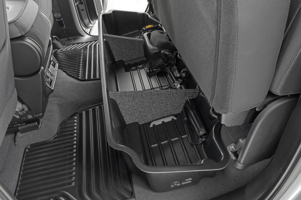Under Seat Storage | Double Cab | Chevy/GMC 1500/2500HD/3500HD (19-25 & Classic)
