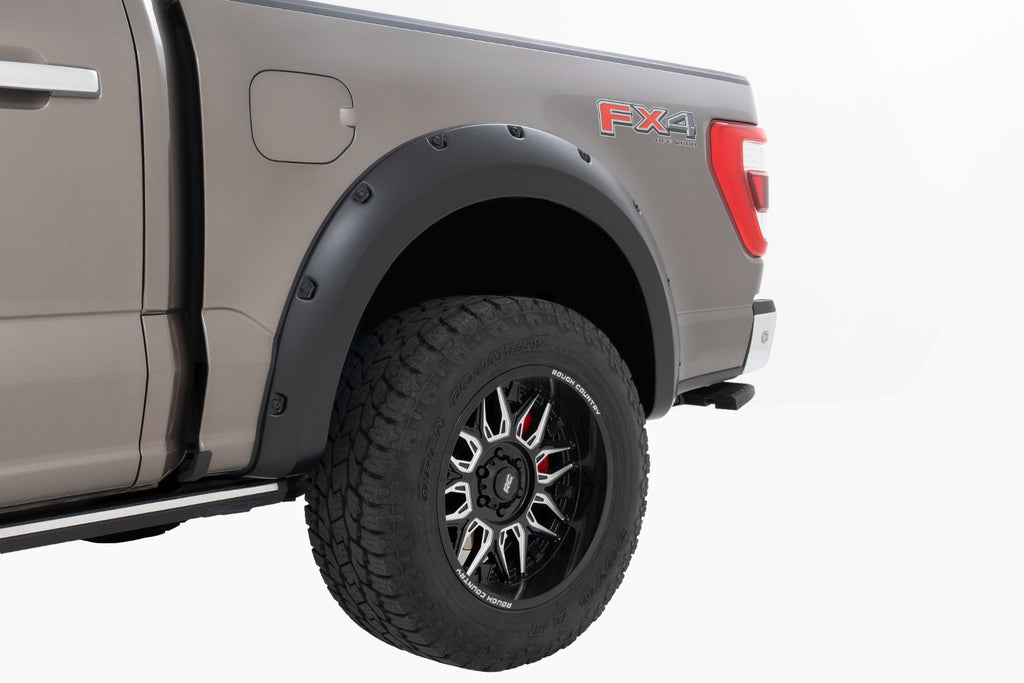 Pocket Fender Flares | B3 Atlas Blue | Ford F-150 2WD/4WD (2021-2025)