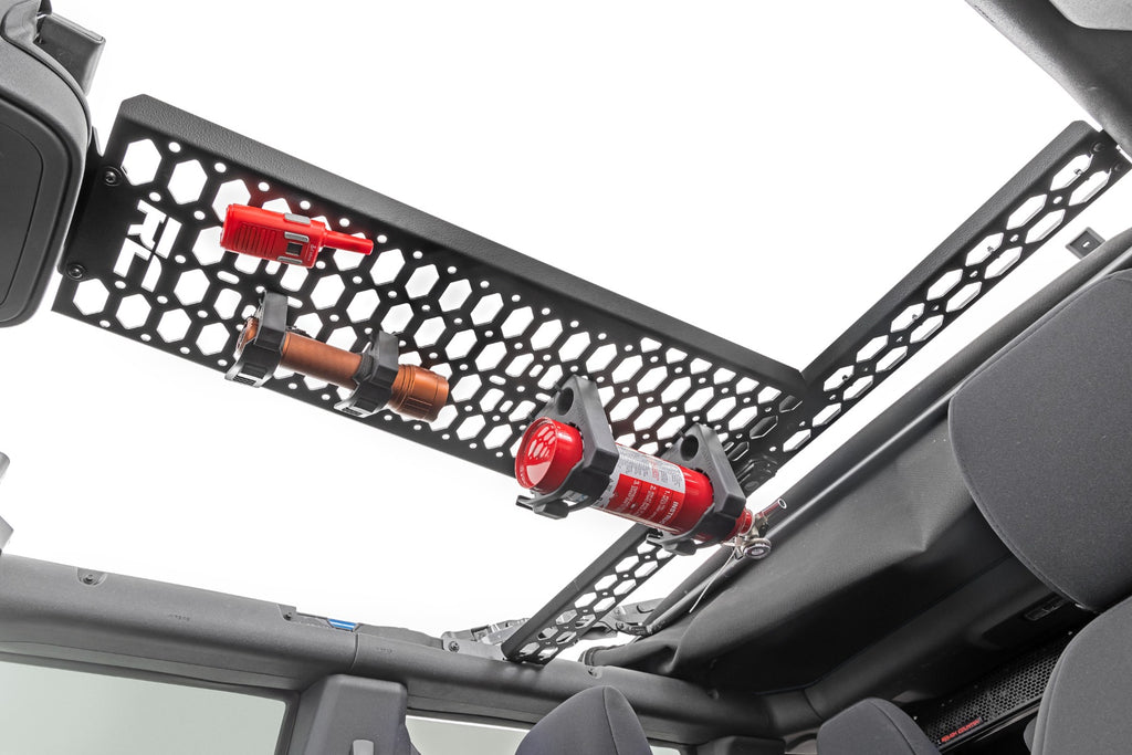 Molle Mounting Panel w/ LED Dome Light | Overhead | Ford Bronco 4WD (21-25)