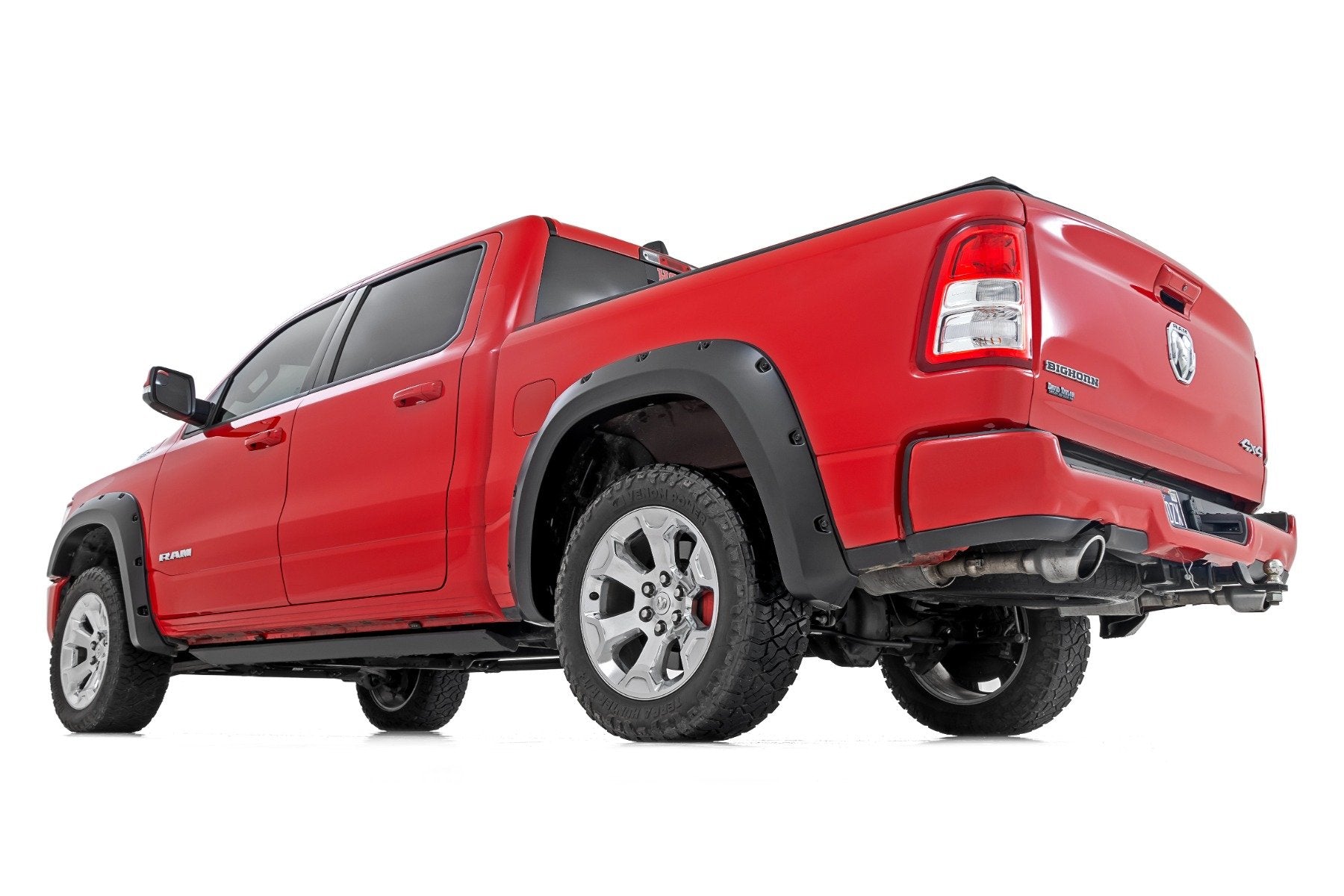 Pocket Fender Flares | PRD Deep Red | Ram 1500 2WD/4WD (2019-2024)