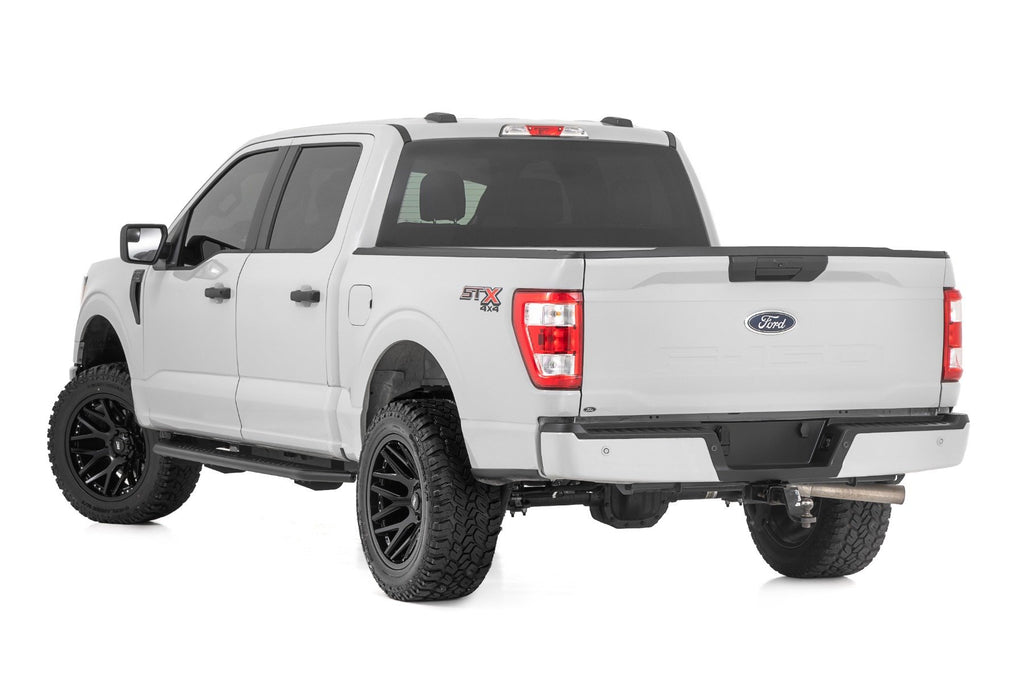 OV2 Running Boards | Side Step Bars | Crew Cab | Ford F-150/Lightning/F-250/F-350 (15-25)