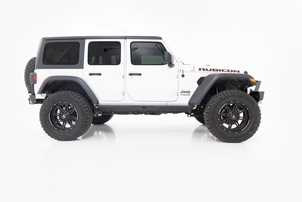 Rock Sliders | Heavy Duty | 4-Door | Jeep Wrangler JL (21-24)/Wrangler Unlimited (18-25) 