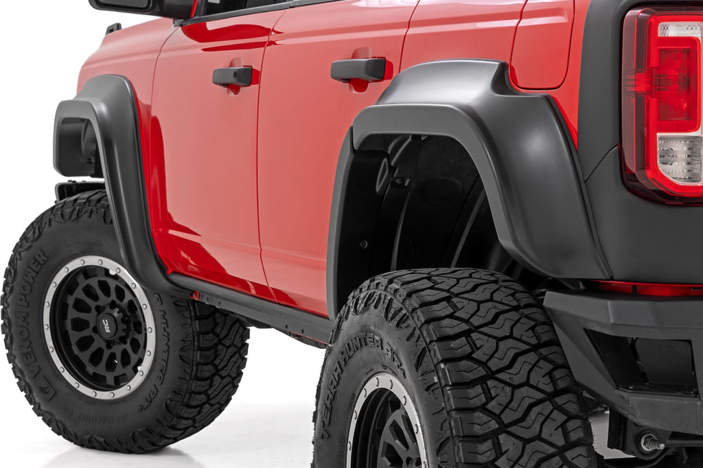 Fender Flares | PQ Race Red | Ford Bronco 4WD (2021-2025)
