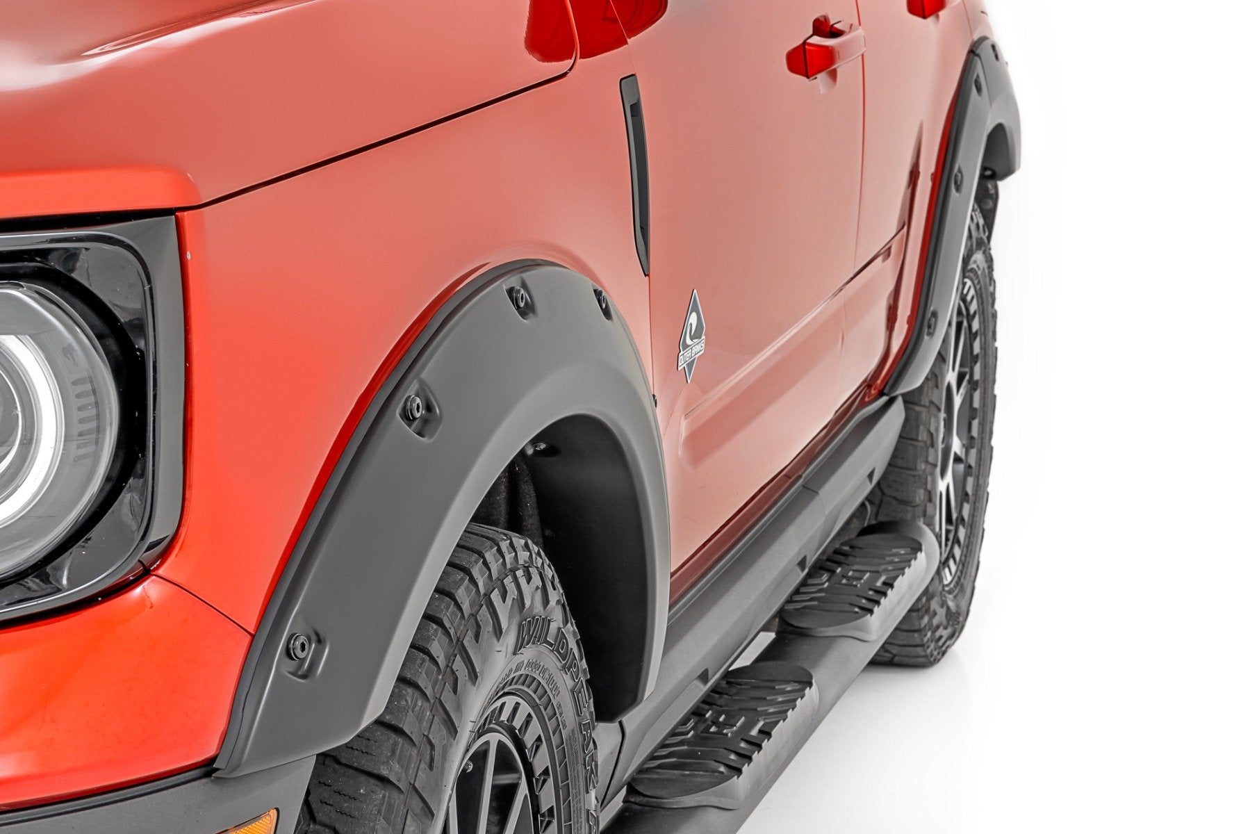 Pocket Fender Flares | Gloss Black | Ford Bronco Sport 4WD (2021-2025)
