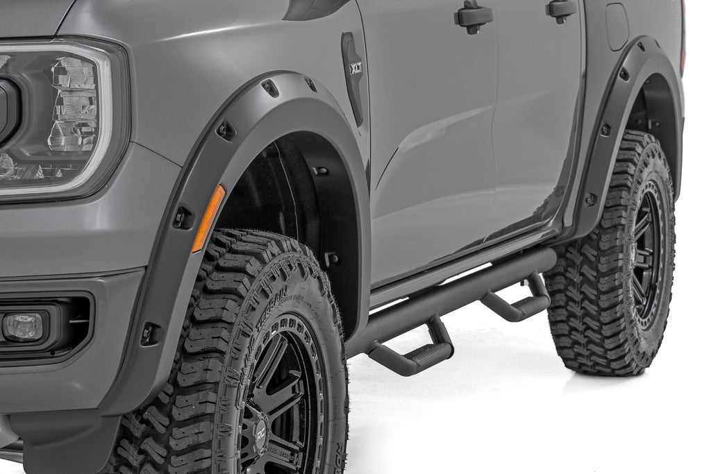Pocket Fender Flares | YZ Oxford White | Ford Ranger 2WD/4WD (2024-2025)