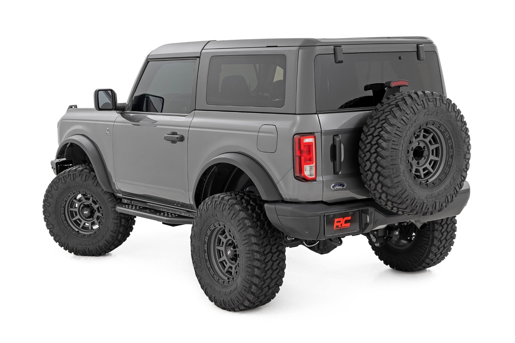 OV2 Running Boards | Side Step Bars | 2-Door | Ford Bronco (2 Door) (21-25)