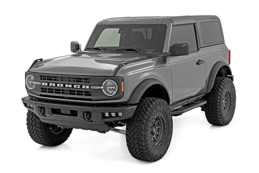 OV2 Running Boards | Side Step Bars | 2-Door | Ford Bronco (2 Door) (21-25)
