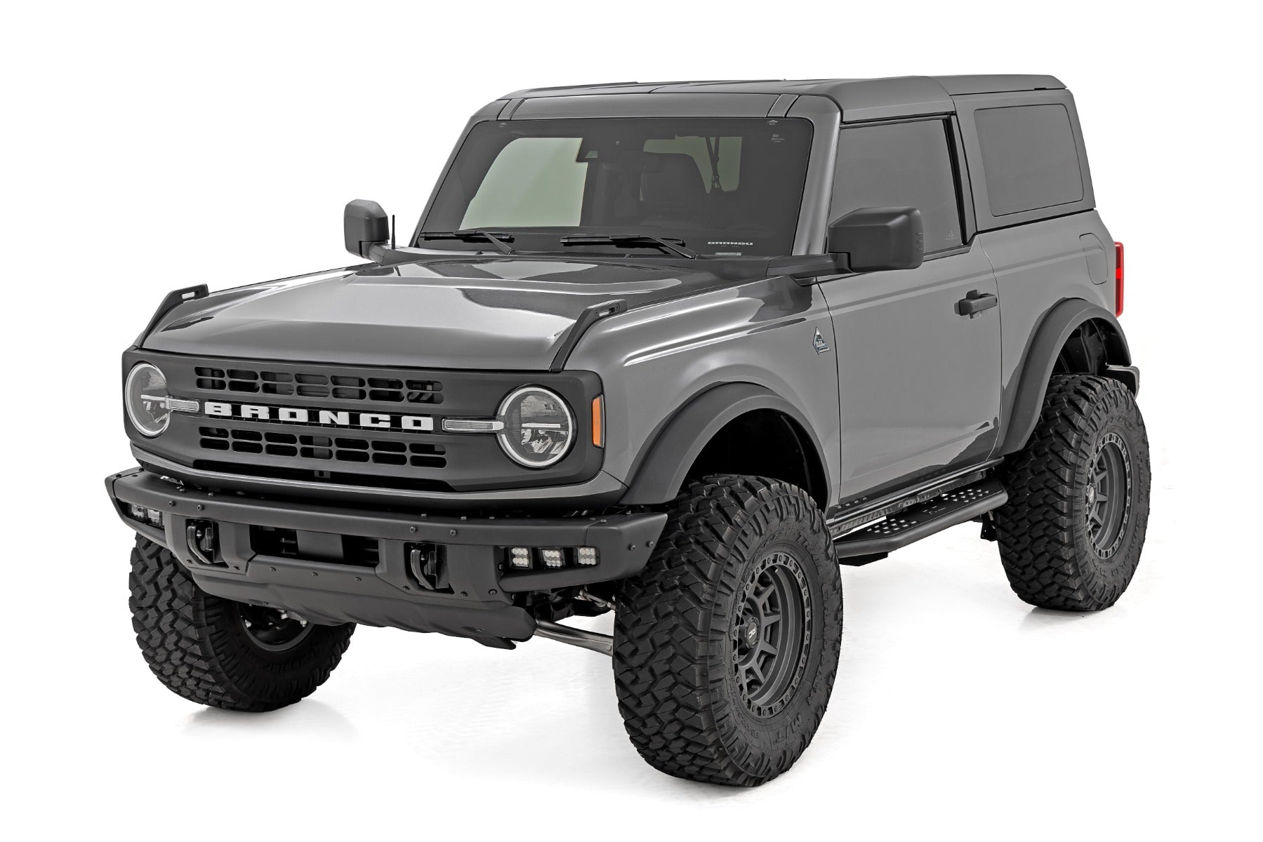 OV2 Running Boards | Side Step Bars | 2-Door | Ford Bronco (2 Door) (21-25)