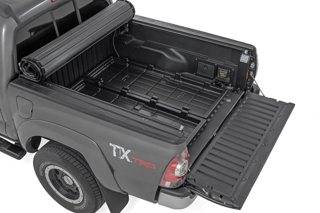 Truck Bed Cargo Storage Tray | Medium Bed Storage Tray | Easy Access | Toyota Tacoma (05-25)