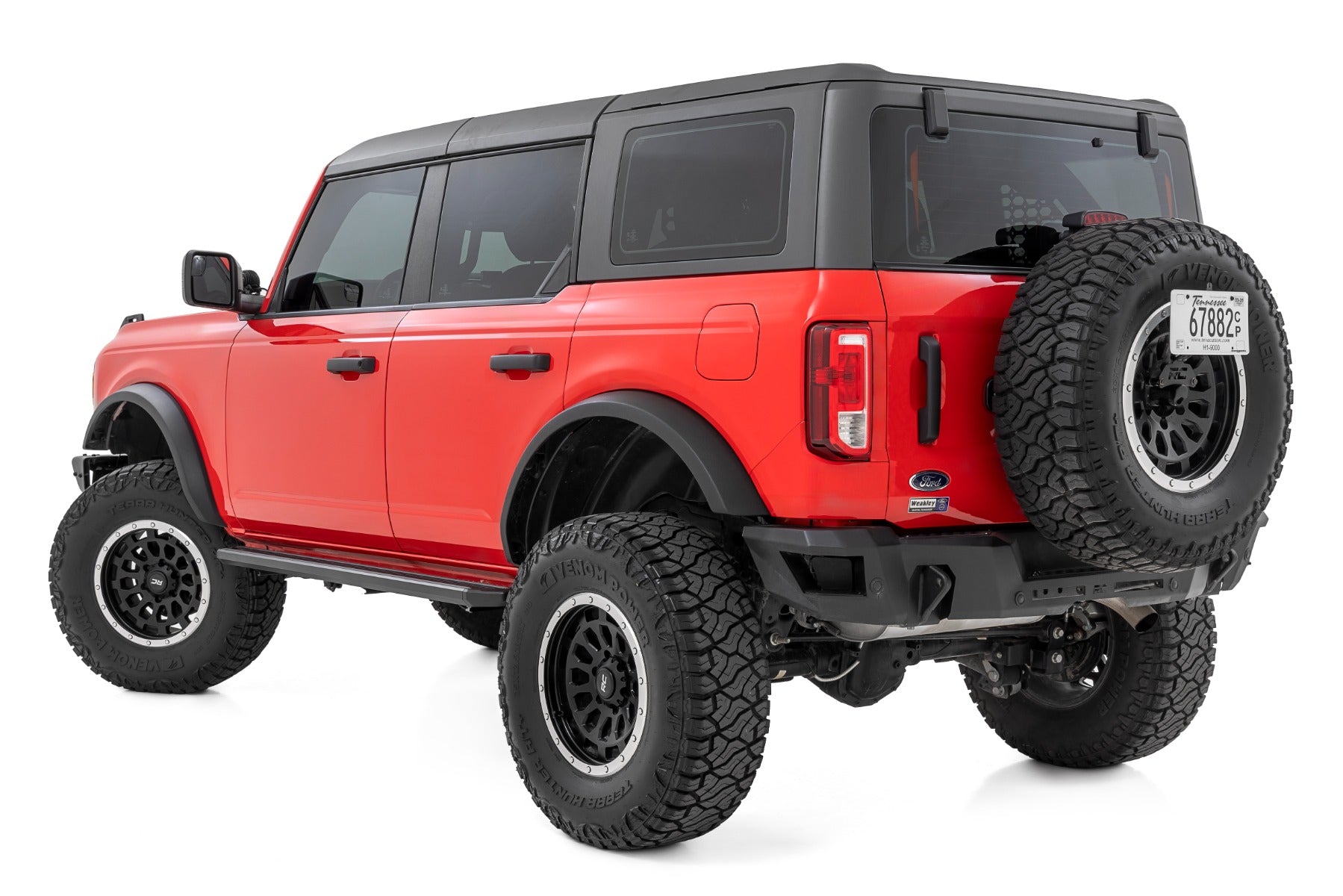 Multi-Color LED Running Boards | 4-Door | Ford Bronco 4WD (2021-2025)