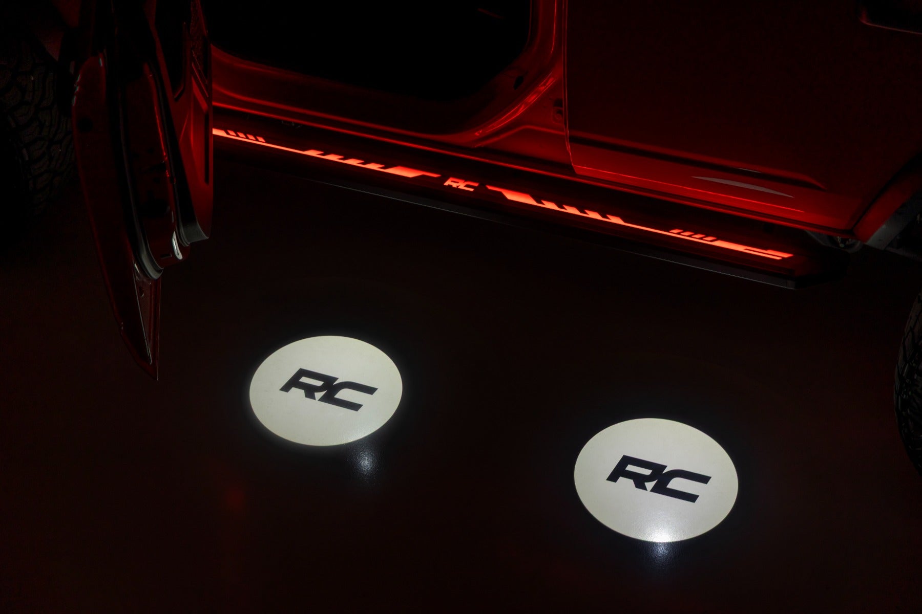 Multi-Color LED Running Boards | 4-Door | Ford Bronco 4WD (2021-2025)