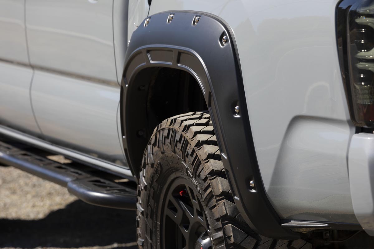 Fender Flares | Defender | 8W7 Blue Crush | Toyota Tacoma 2WD/4WD (2016-2023)