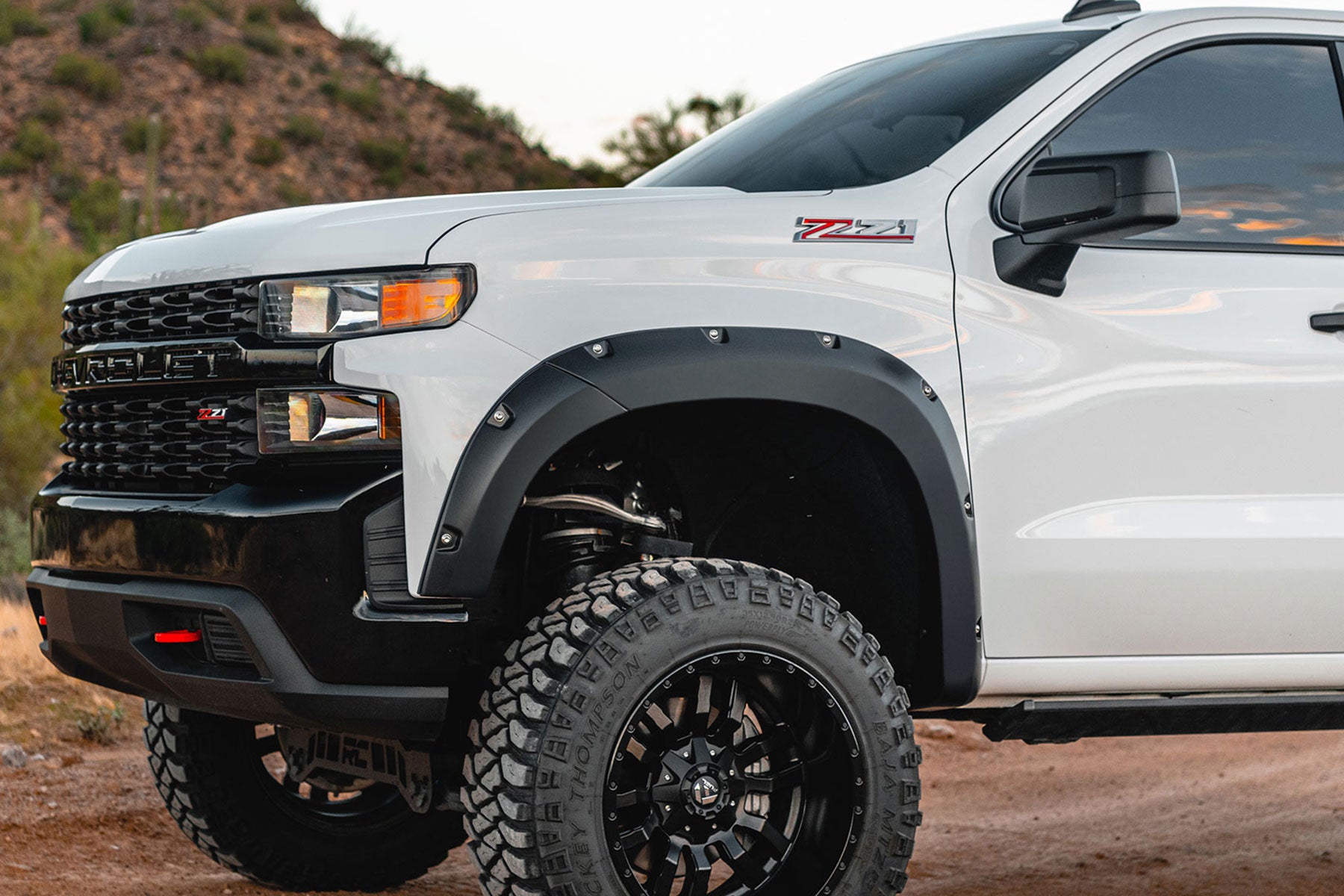 Fender Flares | Sport | G48 Redwood | Chevy Silverado 1500 2WD/4WD (19-21)