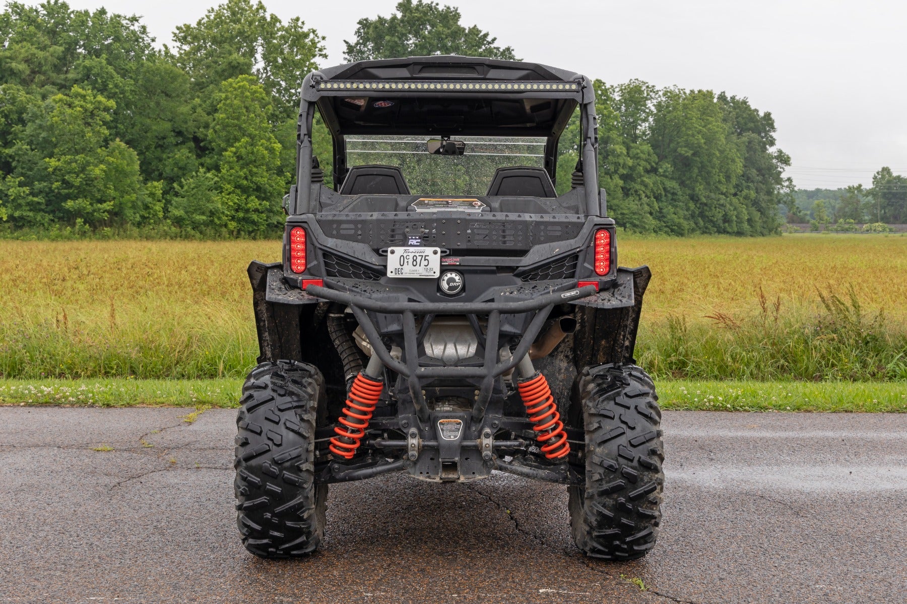 LED Light Kit | Rear Mount | 40" Black Single Row | Can-Am Maverick Sport 1000R 