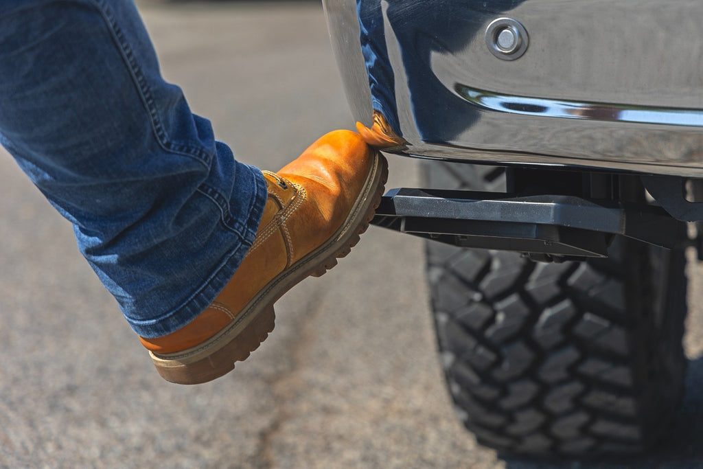 Retractable Bed Step | Manual Pull | Ford F-150 (21-25)/F-150 Lightning (22-25) 