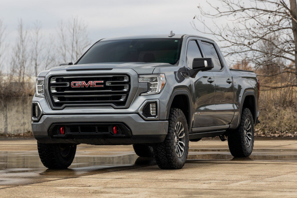 1.75 Inch Leveling Kit | Forged Red UCA | AT4 | GMC Sierra 1500  (2019-2025 & Classic)