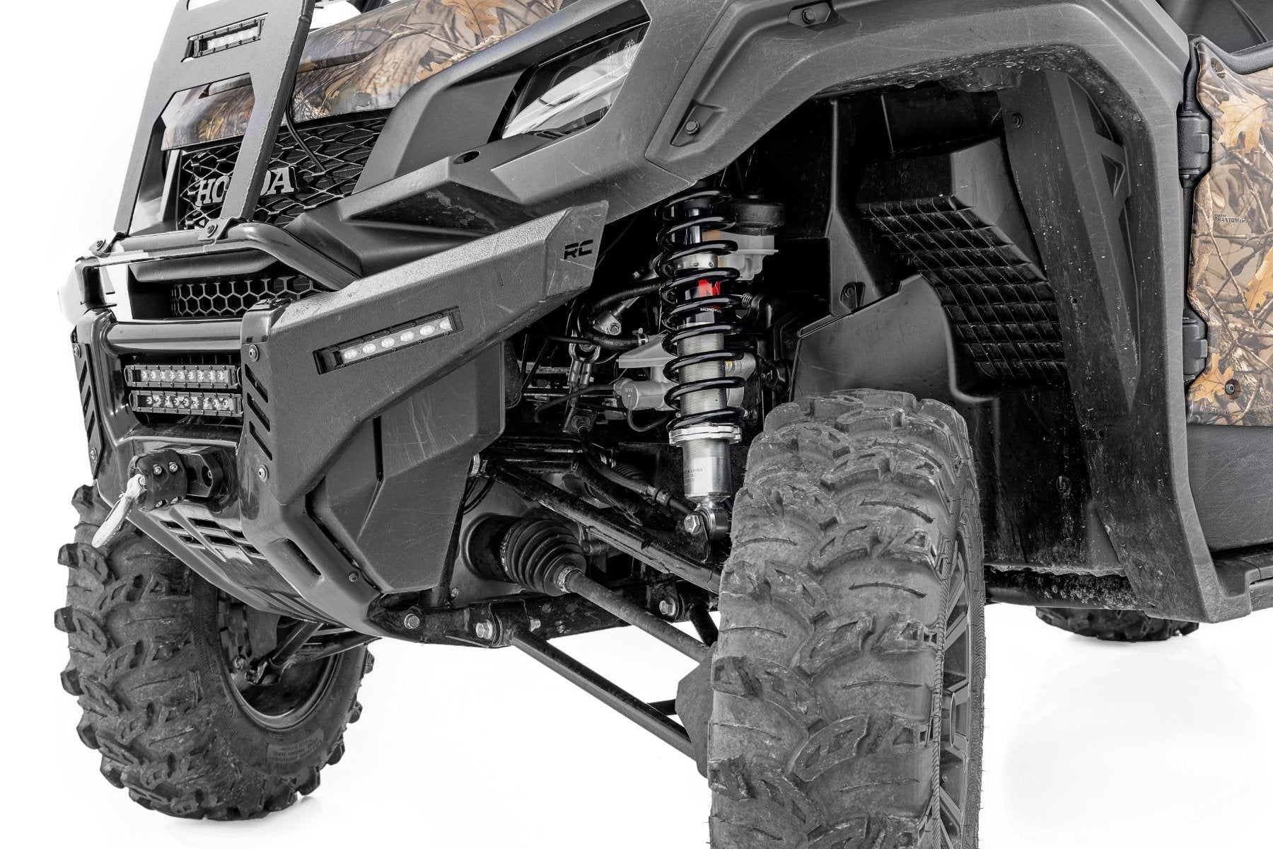 M1 Front Coil Over Shocks | Ride Height Adjust | Honda Pioneer 1000