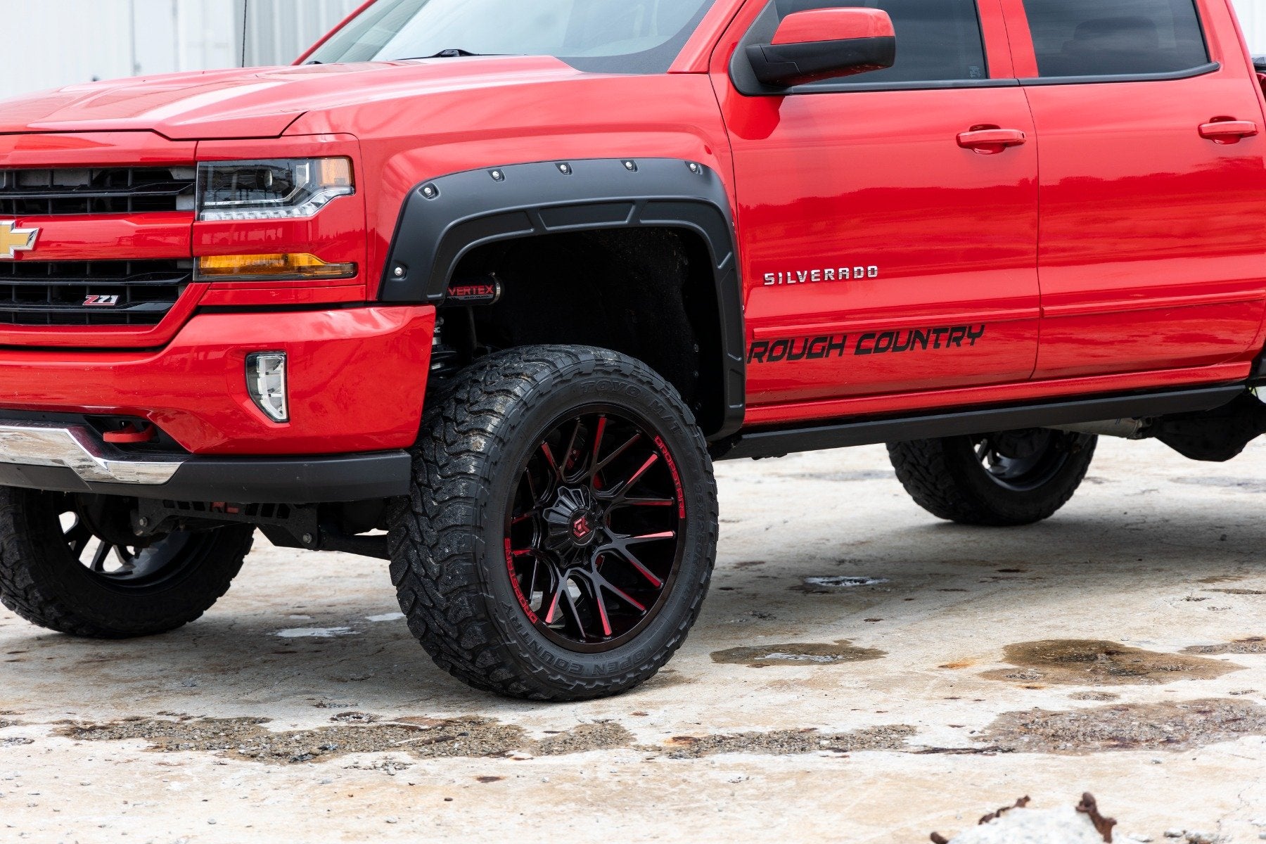 Fender Flares | Defender l 5'9" Bed  | GXG Tungsten | Chevy Silverado 1500 (14-18 & Classic)
