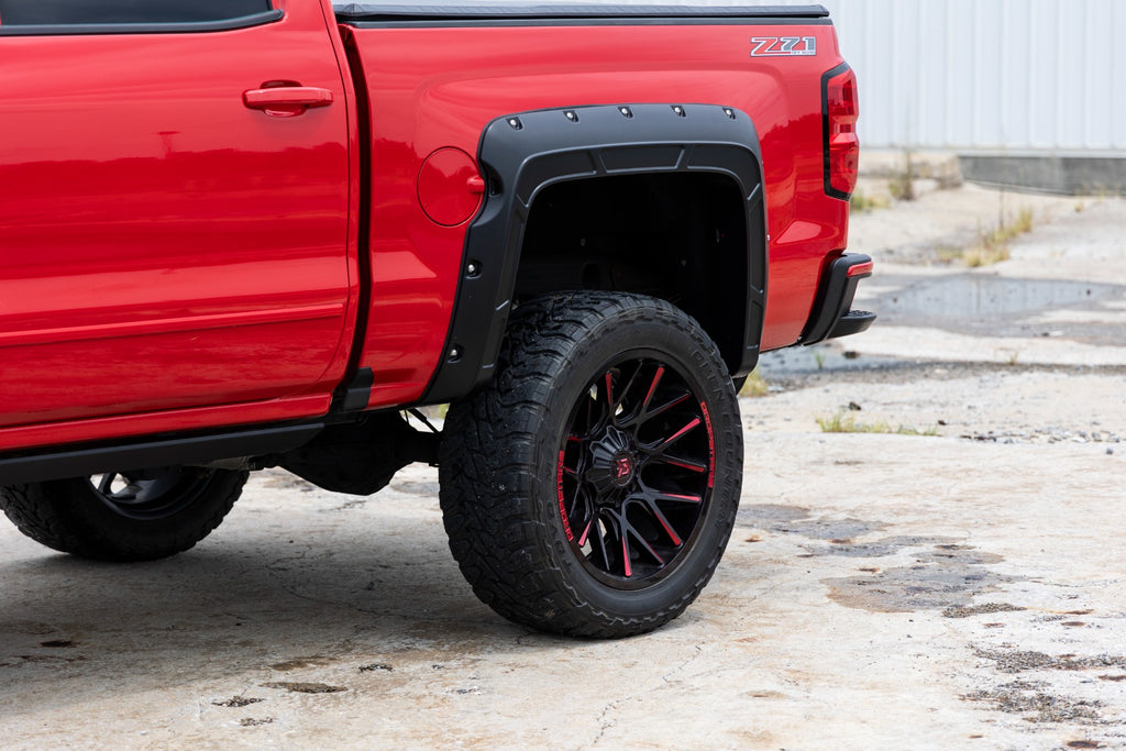 Fender Flares | Defender l 5'9" Bed  | G1C Overcast | Chevy Silverado 1500 (14-18 & Classic)