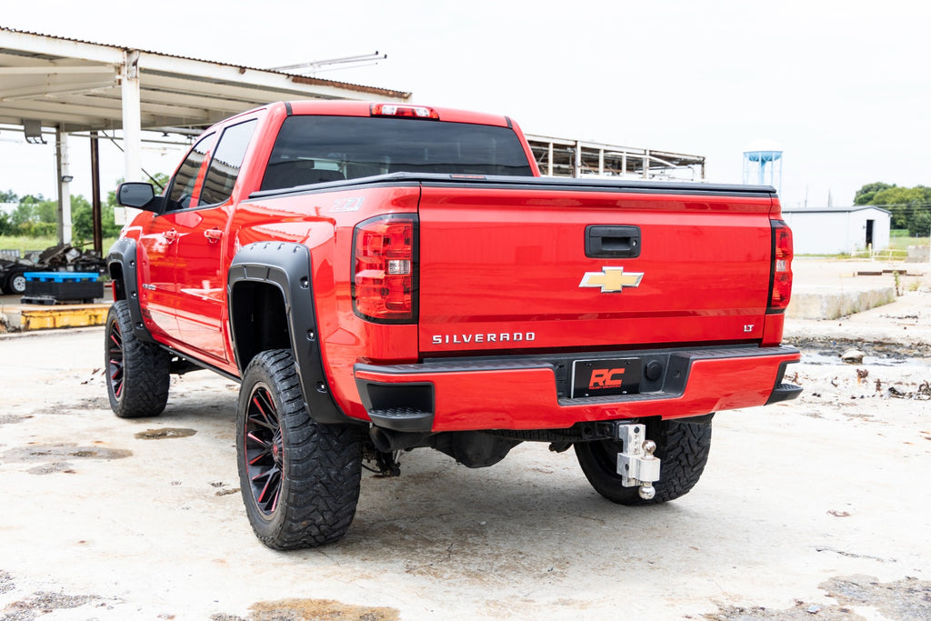 Fender Flares | Defender l 5'9" Bed  | G9K Satin Steel | Chevy Silverado 1500 (14-18 & Classic)