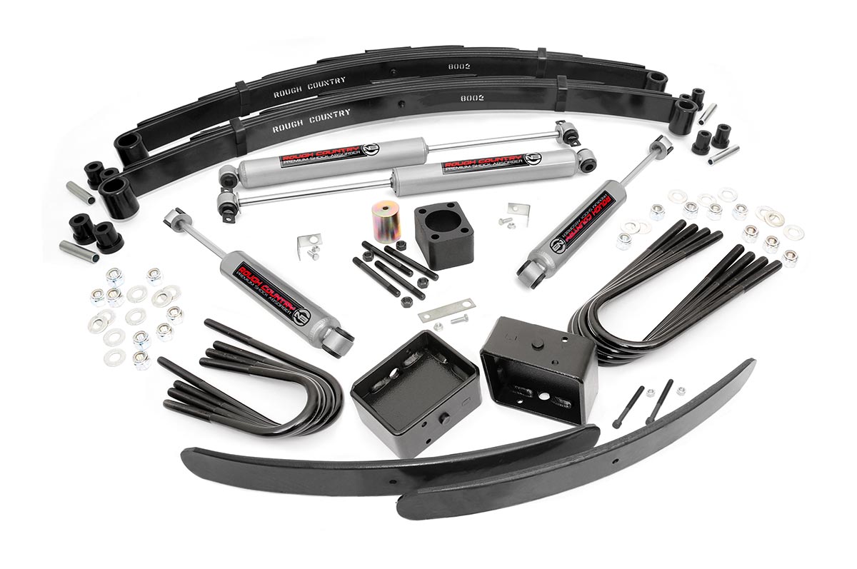 6 Inch Lift Kit | Rear Blocks | Chevy/GMC C30/K30 C35/K35 Truck 4WD (77-87)