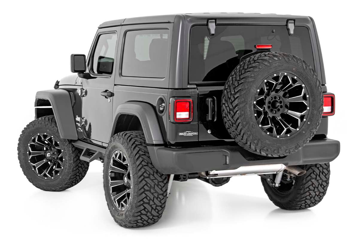 Contoured Drop Steps | 2 Door | Jeep Wrangler JL 4WD (2018-2025)