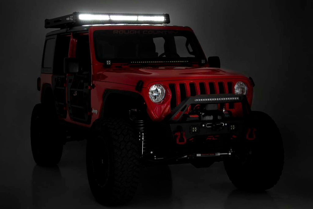 Roof Rack | Black Series Lights | Jeep Wrangler JL (21-24)/Wrangler Unlimited (18-25) 