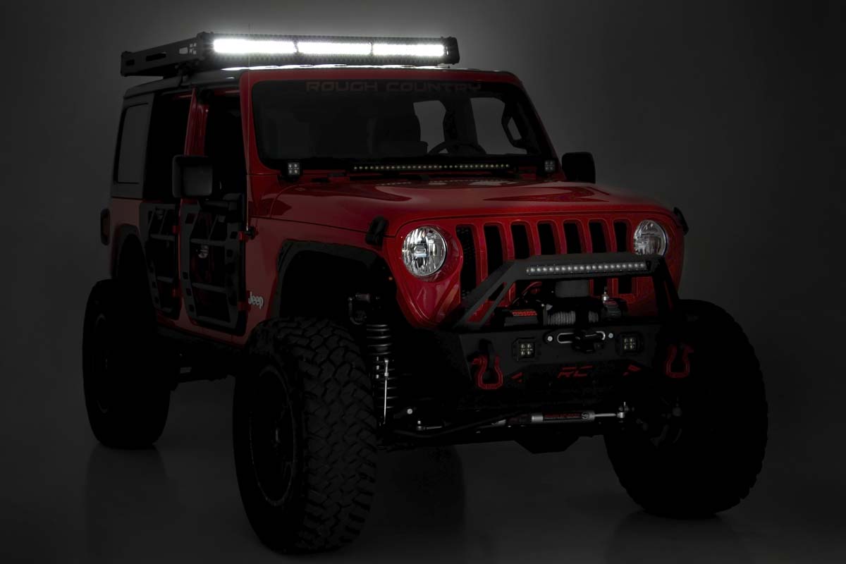 Roof Rack | Black Series Lights | Jeep Wrangler JL (21-24)/Wrangler Unlimited (18-25) 